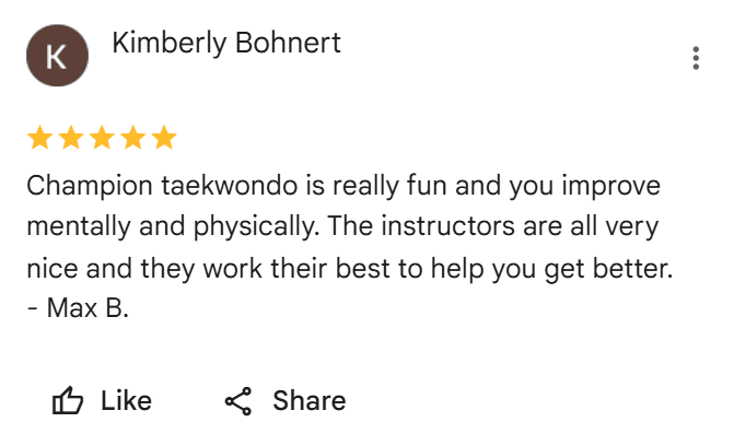 Teen & Adult Martial Arts Classes | Champion Taekwon-Do